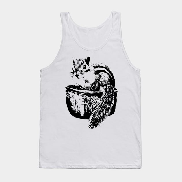 Squirrel Tank Top by Nimmersatt